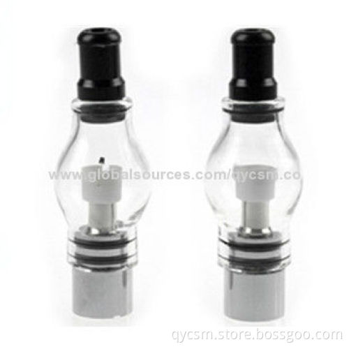 Electronic Cigarette Glass Globe Wax Atomizers, 2.4 Ohms ResistanceNew